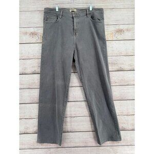 Baldwin Kansas City Brennan Modern Straight Jeans Men's 38 Gray Stretch
